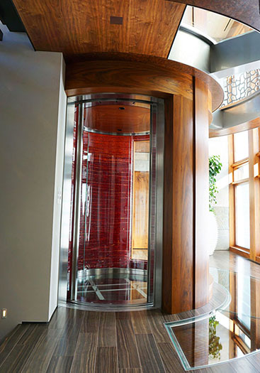 glass elevators