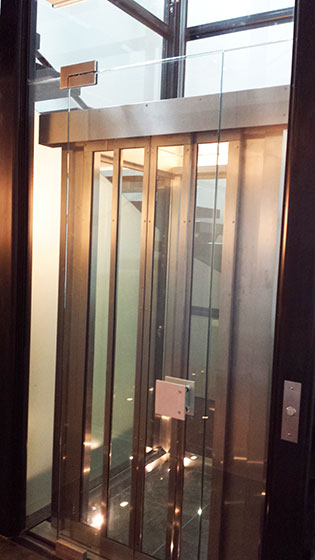 glass elevators